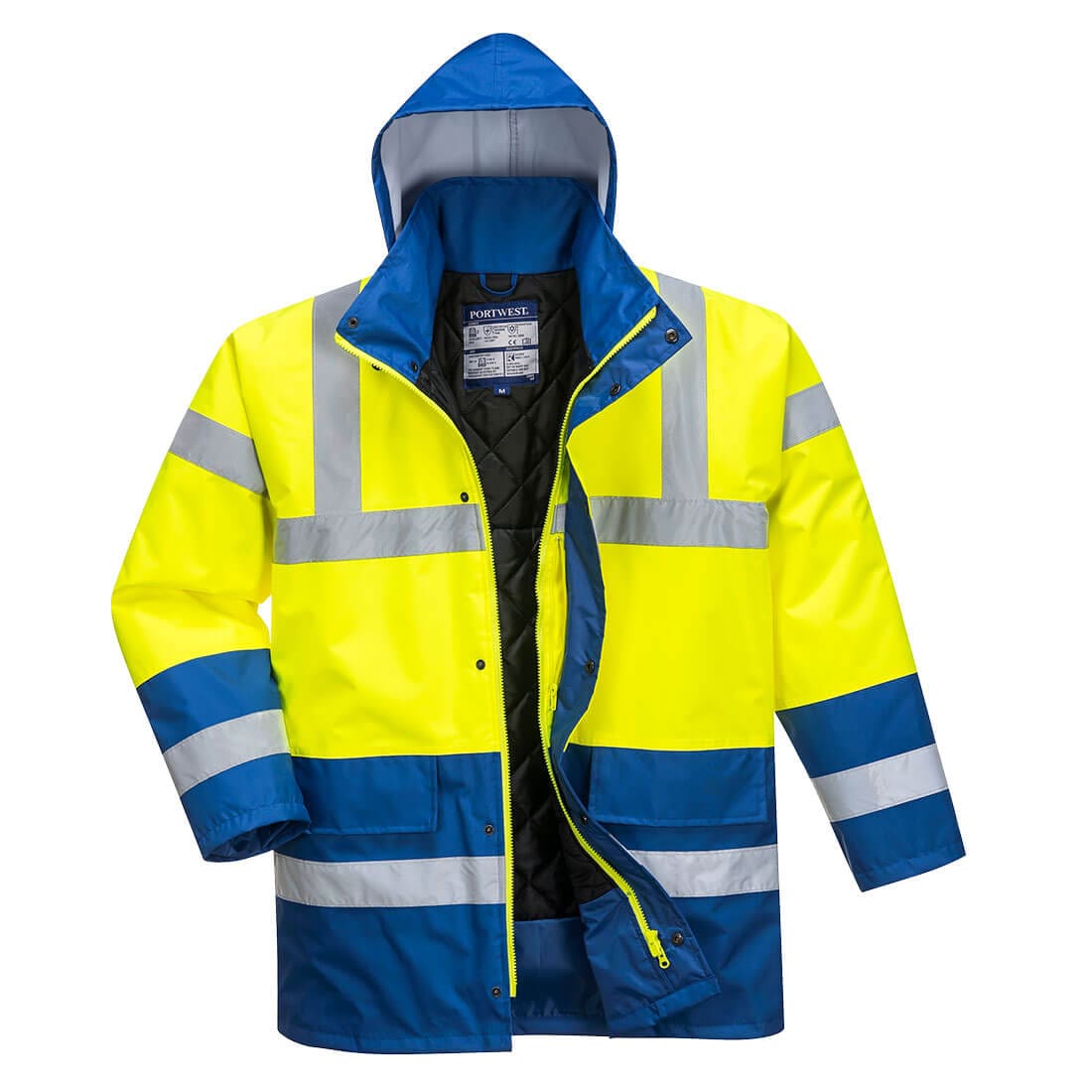 Portwest Hi Vis Contrast Traffic Jacket