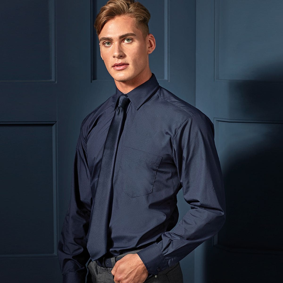 Premier Long Sleeve Poplin Shirt